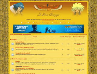 yugioh.forumpersos.com screenshot