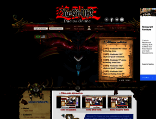 yugiohduelosonline.com screenshot