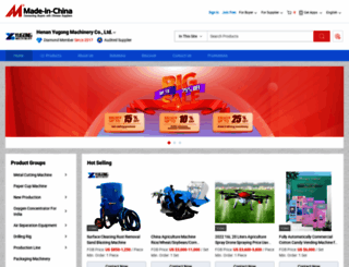yugongmachine.en.made-in-china.com screenshot