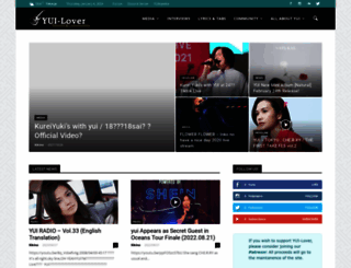 yui-lover.com screenshot