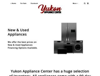 yukonappliancecenter.com screenshot