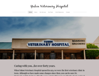 yukonveterinaryhospital.com screenshot