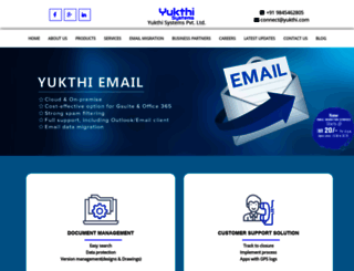 yukthi.com screenshot