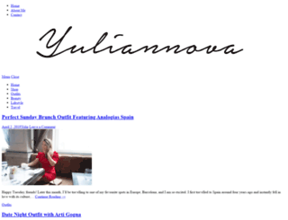 yuliannova.com screenshot
