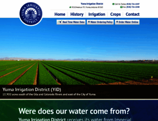 yumairrigation.com screenshot