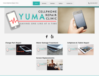 yumaphonerepair.com screenshot