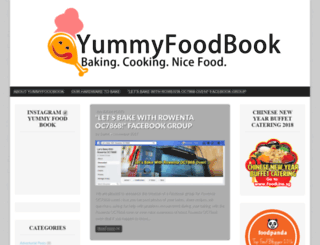 yummyfoodbook.com screenshot