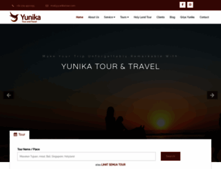 yunikatour.com screenshot