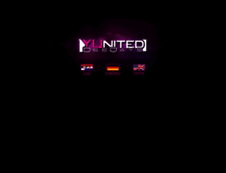 yunited-djs.com screenshot