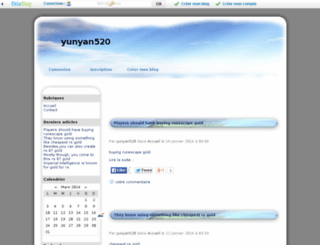 yunyan520.eklablog.com screenshot