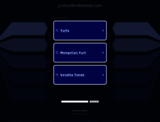 yurta-silentbreeze.com screenshot