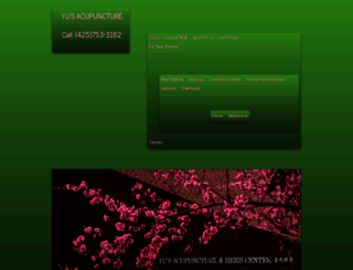 yusacupunctureherb.com screenshot