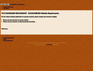 yusrestaurant.carry-out.com screenshot