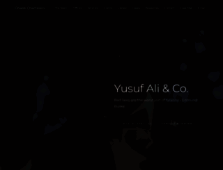 yusufali.net screenshot