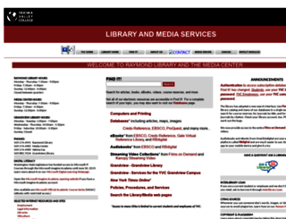 yvcclibrary.us screenshot