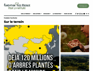 yves-rocher-fondation.org screenshot