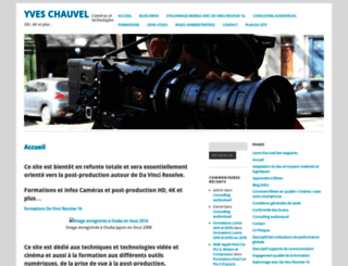 yveschauvel.com screenshot