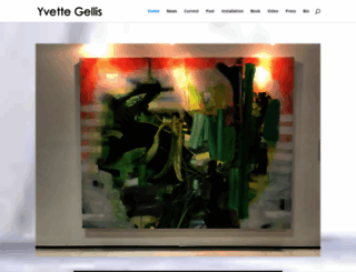 yvettegellis.com screenshot