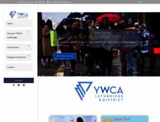 ywcalethbridge.org screenshot