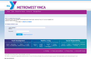 yweb.metrowestymca.org screenshot
