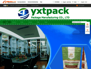 yxtpack.en.alibaba.com screenshot