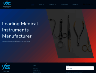 yzcorporation.com screenshot