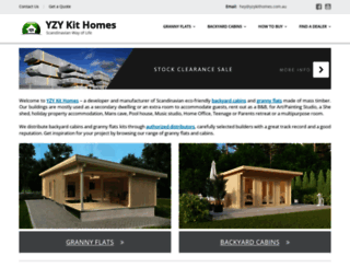 yzykithomes.com.au screenshot
