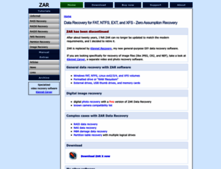 z-a-recovery.com screenshot