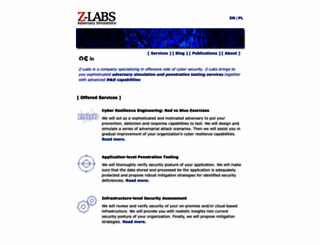 z-labs.eu screenshot