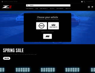 z1motorsports.com screenshot