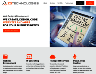 z3technologies.com screenshot