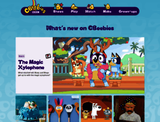 za.cbeebies.com screenshot
