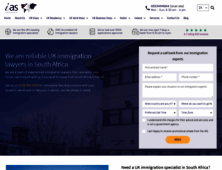 za.iasservices.org.uk screenshot