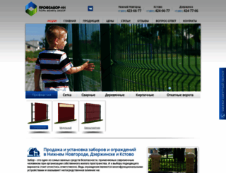 zabor-nn.ru screenshot