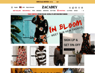zacadey.com screenshot