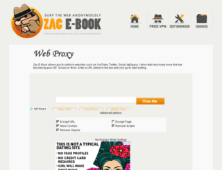 zacebook.com screenshot