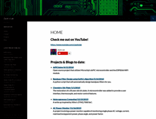 zackslab.com screenshot