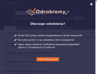 zadanko.pl screenshot