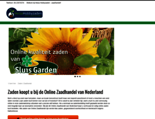 zaden-zaadhandel.nl screenshot
