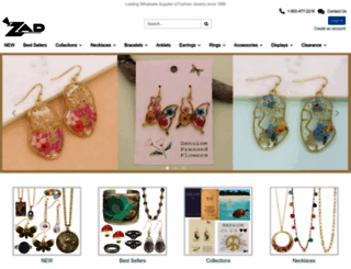 zadwholesalejewelry.com screenshot