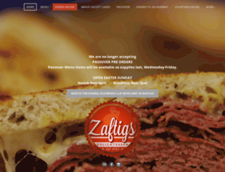 zaftigs.com screenshot