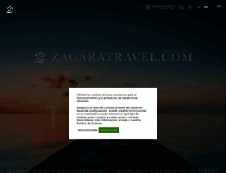 zagaratravel.com screenshot