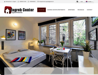 zagreb-center-apartments.com screenshot
