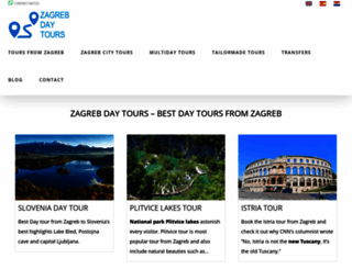 zagreb-tours.com screenshot