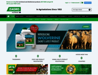 zagro.com.au screenshot