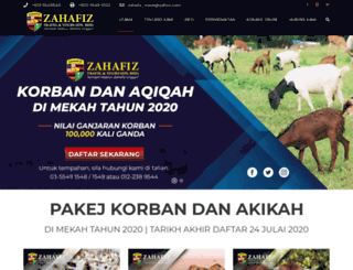 zahafiz.com.my screenshot