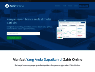 zahironline.com screenshot