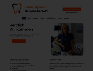 zahn-rostock.de screenshot