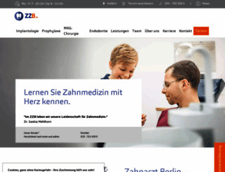 zahnarzt-berlin.de screenshot
