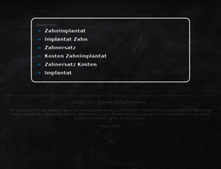 zahnimplantatede.com screenshot